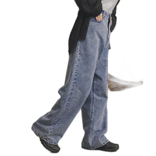 1h可退 日本直邮MONO-MART Vintage Make Buggy 半宽牛仔裤直筒裤