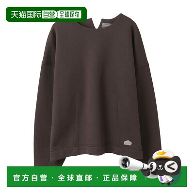 1h可退 日本直邮LOGEMENT DE CLAIRE 女装 舒适加绒连帽衫 后领开