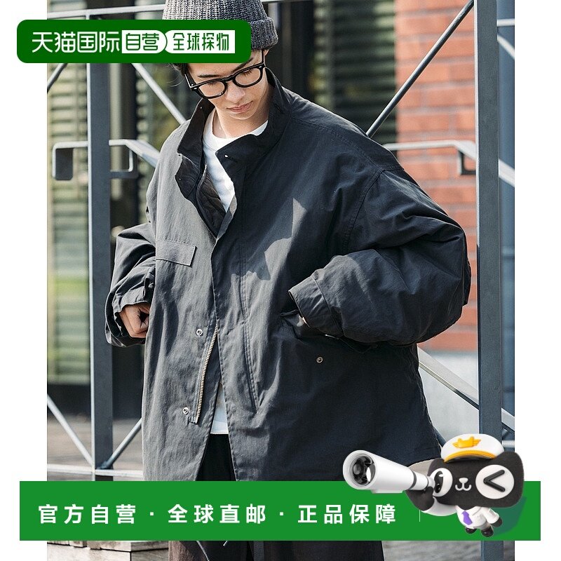 1h可退 日本直邮FREAK'S STORE 男士宽松短款军风外套 3WAY穿法 2