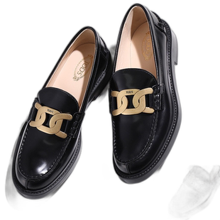 日本直邮TODS 乐福鞋 XXW59C0EN90 SHA 女士 KATE 链条鞋 皮鞋