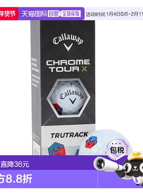 日本直邮CALLAWAY-卡拉威（男子）高尔夫球CHRM Tour X 24 Trutrk