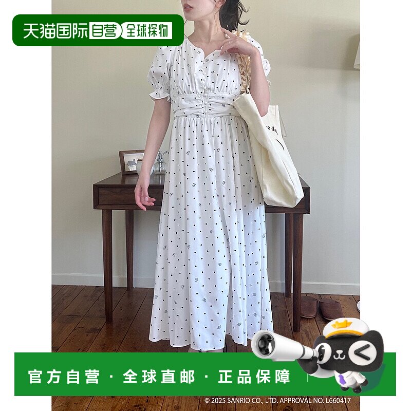 1h可退 日本直邮MIIA 女士美乐蒂图案A字裙 36510111新款连衣裙