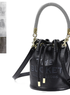 日本直邮 Marc Jacobs THE BUCKET BAG 水桶包 单肩包 抽绳包 皮