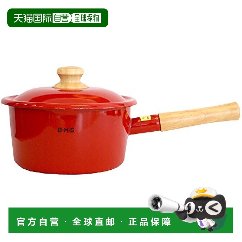 【日本直邮】Fuji Horo富士珐琅 珐琅炖锅 16cm 红 BMS-18SD・R