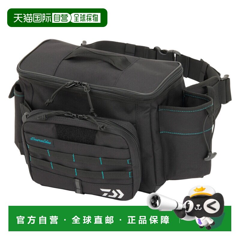 日本直邮达亿瓦 翡翠鲈 腰包 (E) 黑色