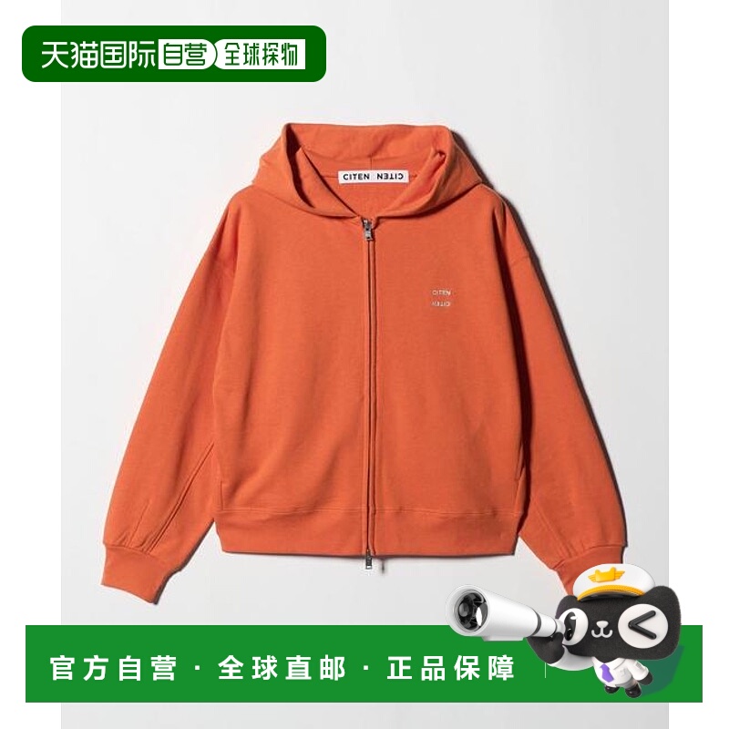 1h可退 日本直邮CITEN LOGO拉链连帽卫衣