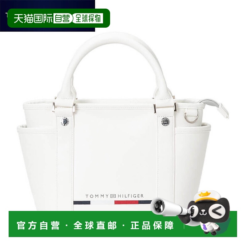 日本直邮Tommy Hilfiger 高尔夫男女通用经典运动圆形包 THMG5FTB