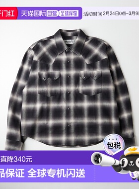 1h可退 日本直邮WHO'S WHO gallery 男装 原创面料格纹衬衫 WWZ20