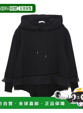 1h可退 日本直邮UNDERCOVER 女装 棉质连帽卫衣 拼接设计 春季新