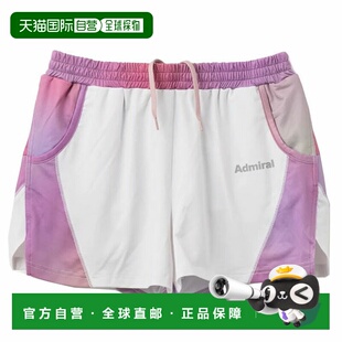 日本直邮Admiral 网球/羽毛球服侧开衩图案短裤/女款（ATLA335）