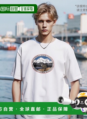 日本直邮WILD THINGST恤短袖 Denali Cat 男士 DENALI CAT 白色炭