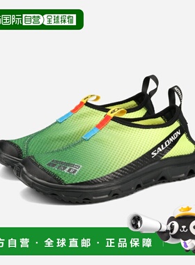日本直邮SALOMON RX MOC 3.0 男士低帮运动鞋伊甸园/亮绿色/黑色