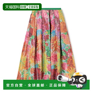 1h可退 日本直邮TOMORROWLAND女士大胆花卉图案蓬松短裙 14054205