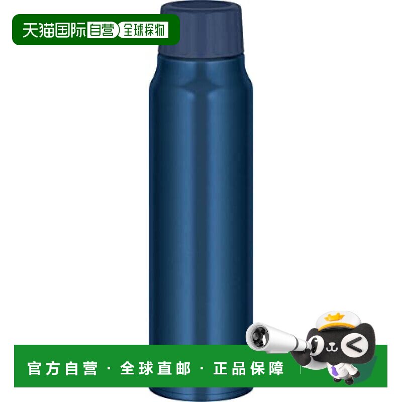 【日本直邮】膳魔师 碳酸运料保冷专用水壶1L 藏蓝色 FJK-1000 NV