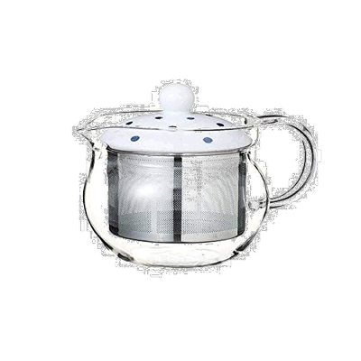 【日本直邮】Saikaitoki西海陶器 透明 茶壶 不锈钢滤茶 46461