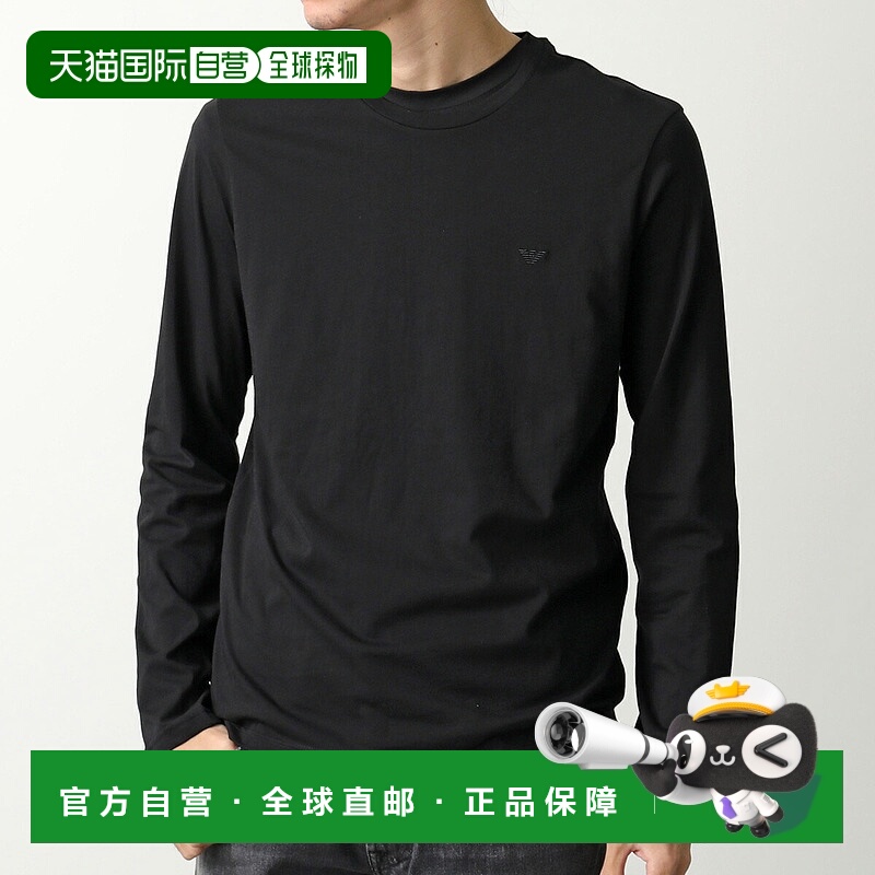 日本直邮EMPORIO ARMANI 内衣 T 恤 EM000382 AF14210 男士长袖棉