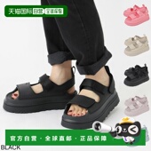 Australia 女士凉鞋 1152685 日本直邮UGG 热带粉色金色 厚底带设