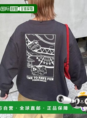 日本直邮官方授权 CIAOPANIC TYPY 中性 DOGS刺绣Logo印花 卫衣