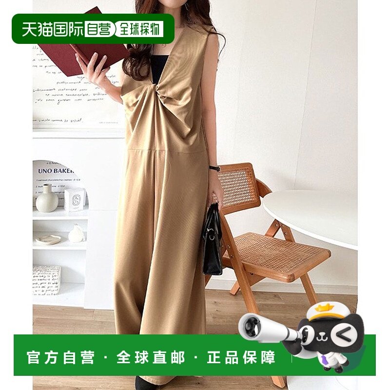 日本直邮Classical Elf 前后双穿蝴蝶结设计背心裙 C04519EW01322