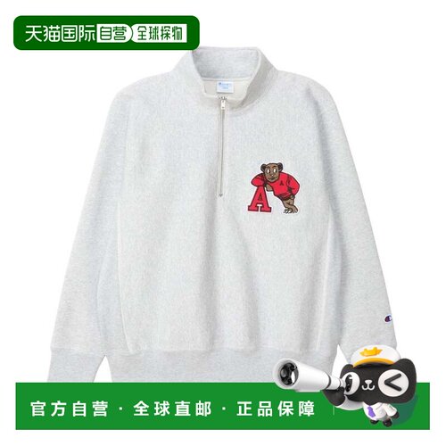 日本直邮Champion Reverse Weave 半拉链卫衣 男女同款 RW HALF Z