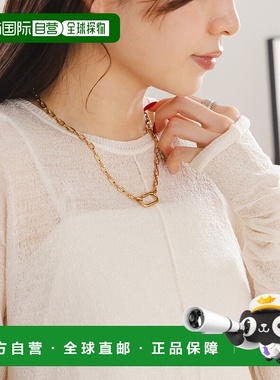 1h可退 日本直邮in mood 女士 短款锁扣项链 设计感链条颈链 2509