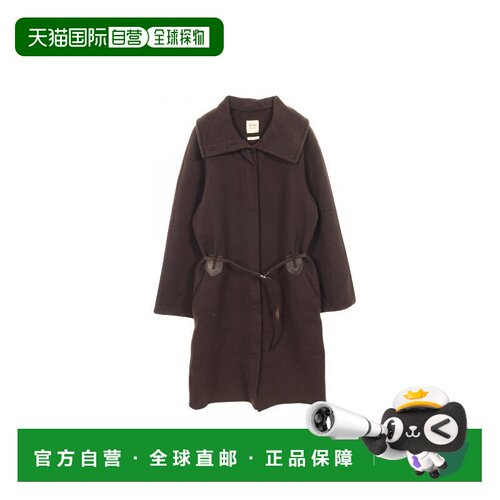 1h可退 日本直邮中古Hermes爱马仕女A级95新soutien collar 立领