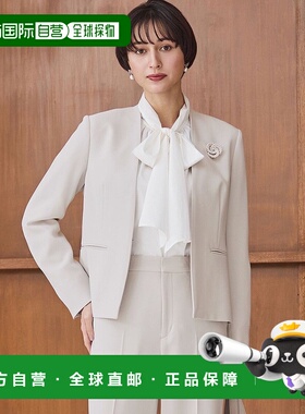 日本直邮23区 Triacet Double Georgette Jacket [234613EW06218]