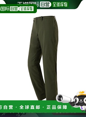 日潮跑腿Montbell女士直筒裤子O.D.绿色运动运动保暖纯色1105710