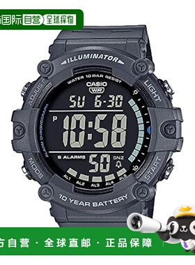 【日本直邮】CASIO卡西欧 手表  男士 灰色 AE-1500WH-8BJF防水