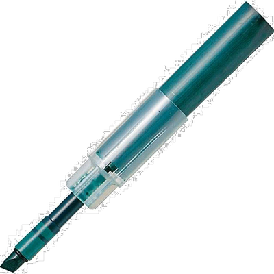 【日本直邮】三菱铅笔白板笔 通知感应替换墨水 中字 角芯 绿色 1