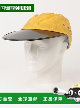1h可退 日本直邮BEAMS PLUS 男士黄色蜡质帆布鸭舌帽 38410308395