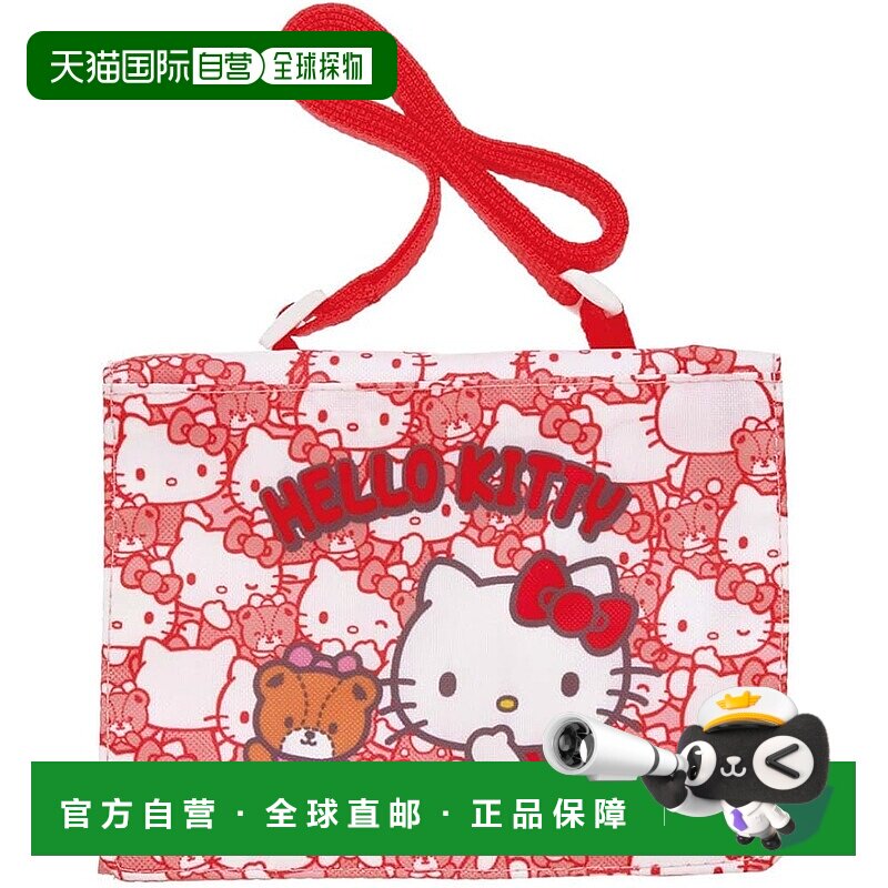 【日本直邮】Skater斯凯达 挂钩斜跨两用小包11x14 Kitty ODKP2-A