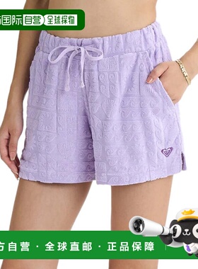 日本直邮ROXY 女士毛圈面料太阳浴短裤 25SURPT252035LAV