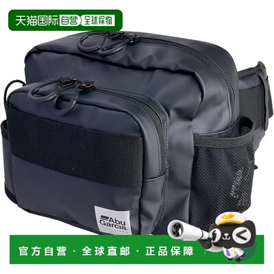 日本直邮Abu Garcia Angler 迷你腰包 涂层黑色