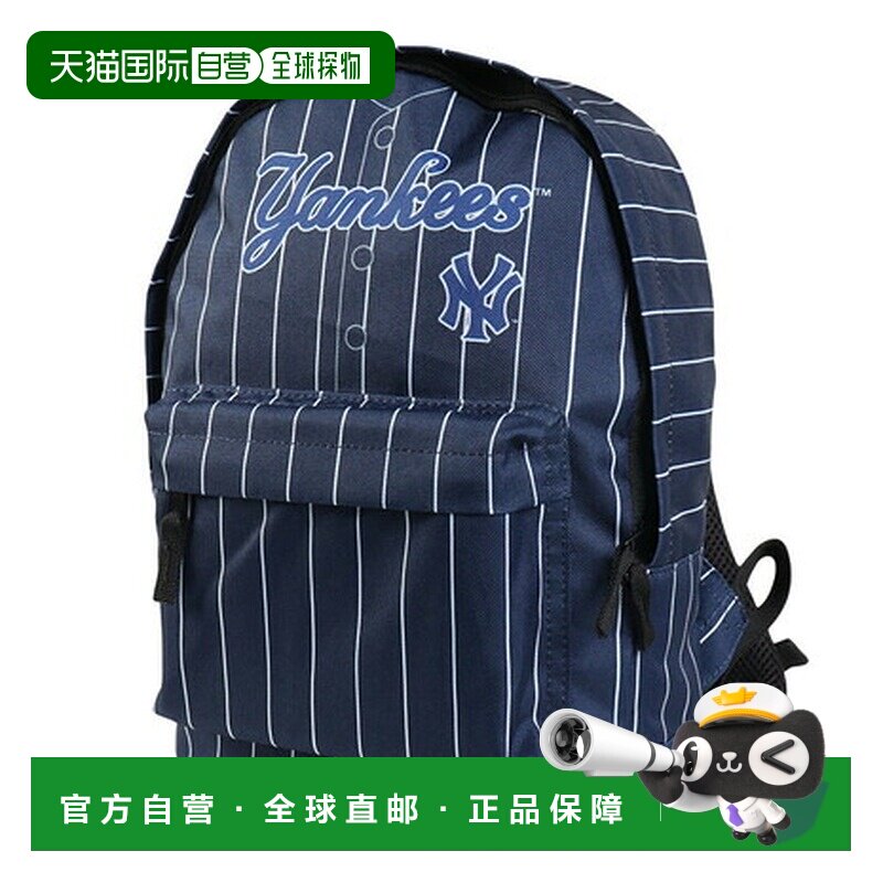日本直邮MLB（儿童）双肩包 青少年 队服图案 纽约洋基队 藏青色图片