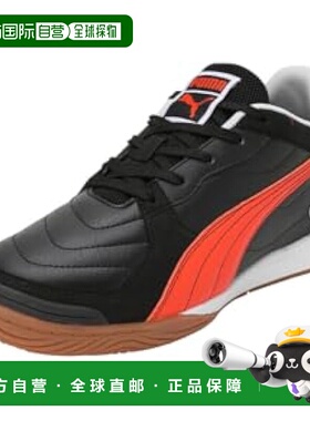 【日本直邮】彪马 Pressing IV 足球鞋 107419 黑色/闪光红/雾银