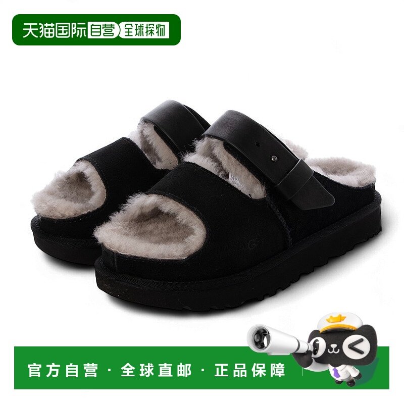 日本直邮UGG 凉鞋UGG - W GREENPORT STRAP SLIDE [1167611-BLK]