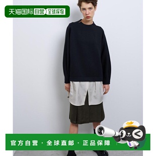 日本直邮LANVIN en Bleu 女士 拼接层次感连衣裙 3516308