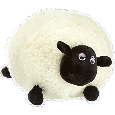 【日本直邮】NICI礼祺小羊肖恩系列雪莉毛茸玩偶摆件礼物饰品35cm