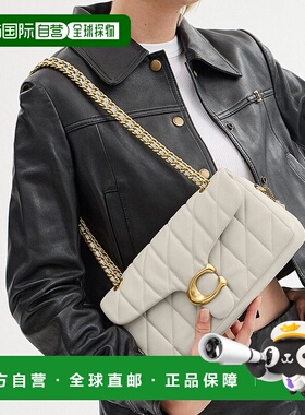 1h可退 日本直邮COACH 蔻驰 Tabby 女士绗缝单肩包 26 CP150 B4HA