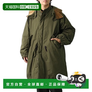 日本直邮Barbour × Baracuta 大衣 MCA1011 男款 无蜡 夹棉 连帽