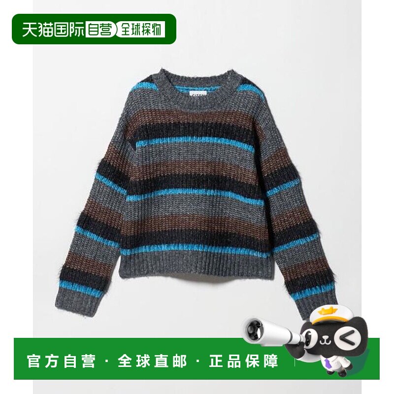 1h可退 日本直邮CITEN 混色条纹针织衫