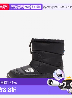 日本直邮THE NORTH FACE Nuptse 短靴 防水 儿童 NFJ52287-KK 鞋