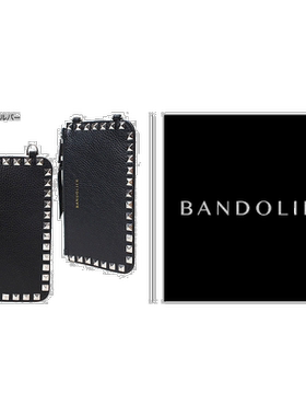 自营｜BANDOLIER 手袋 SARAH POUCH 饰钉男女款智能手机单肩