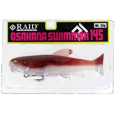 日本直邮Raid Japan Lure Osakana Swimmer 145 01.Pearl Smelt
