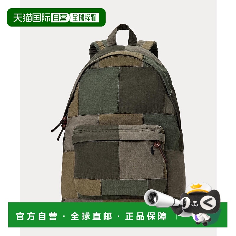 日本直邮Patchwork Canvas 帆布拼接背包