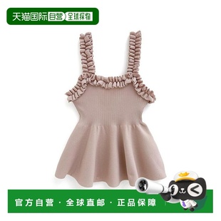 吊带背心 日本直邮日潮 peplum 荷叶边针织 tu1273 GRL