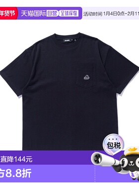 1h可退 日本直邮XLARGE男女同款半袖T恤 左胸SLANTED OG印花设计