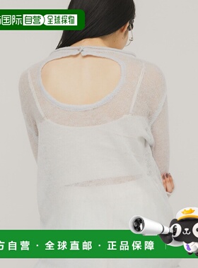 1h可退 日本直邮KBF 女装 背开式透肤针织衫 KB261302025060