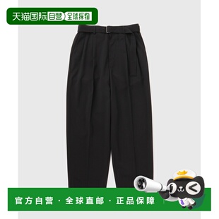 日本直邮Adam et Rope' 男女同款夏季宽松高腰束带直筒裤 2025AGM